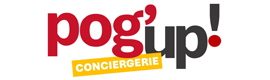 Logotype POG'UP CONCIERGERIE